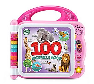 100 Animals Book™ (Pink)