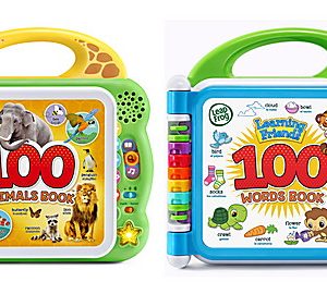 100 Words & 100 Animals Book Set™