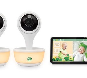 LF815-2HD Remote Access Smart Video Baby Monitor with 5" HD Parent Viewer & 2 Cameras