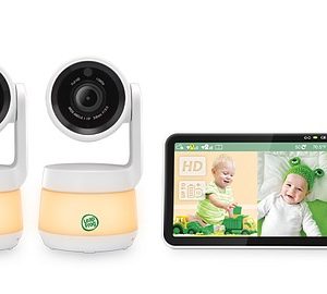 LF925-2HD Remote Access Smart Video Baby Monitor with 5" HD Parent Viewer & 2 Cameras