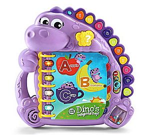 Dino's Delightful Day Book™ - Purple