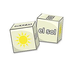 Brain Blocks Flash Cards: Spanish Vocabulary