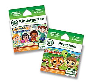 LeapPad® Game Cartridge 2-Pack
Get Ready for Kindergarten & Preschool Adventures