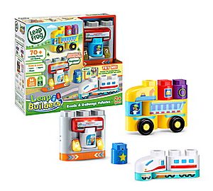 LeapBuilders® Roads & Railways Vehicles™
