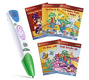 LeapReader® System and 5 Book Learn-to-Read Set