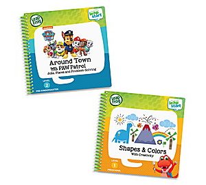 LeapStart® 2 Book Combo Pack: Shapes & Colors and Around Town With PAW Patrol
