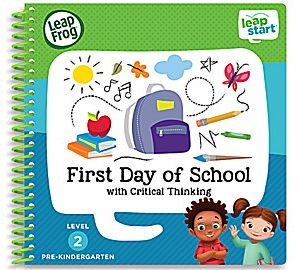 LeapStart® First Day of School with Critical Thinking 30+ Page Activity Book