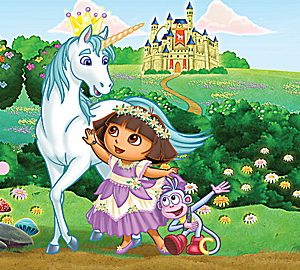 LeapReader™ Book: Dora the Explorer: Tale of the Unicorn King